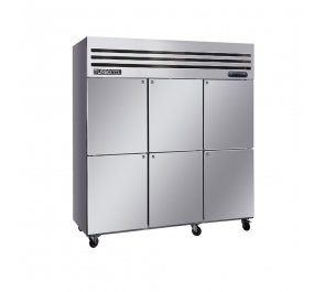 Tủ lạnh công nghiệp 6 đứng inox